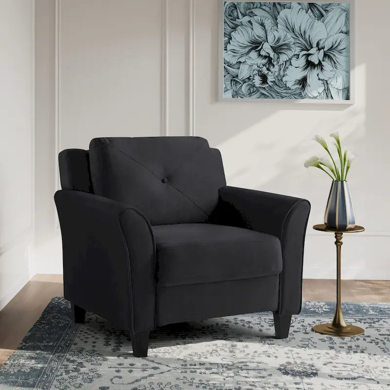 Microfiber Accent Chair