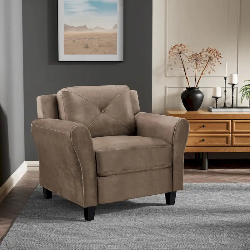 Microfiber Accent Chair