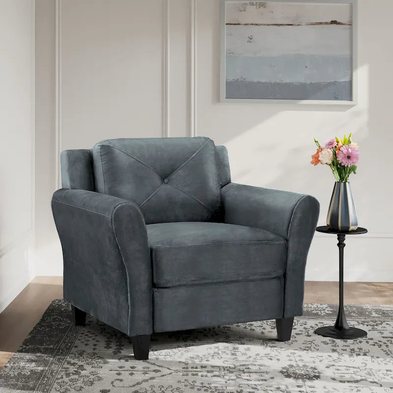 Microfiber Accent Chair