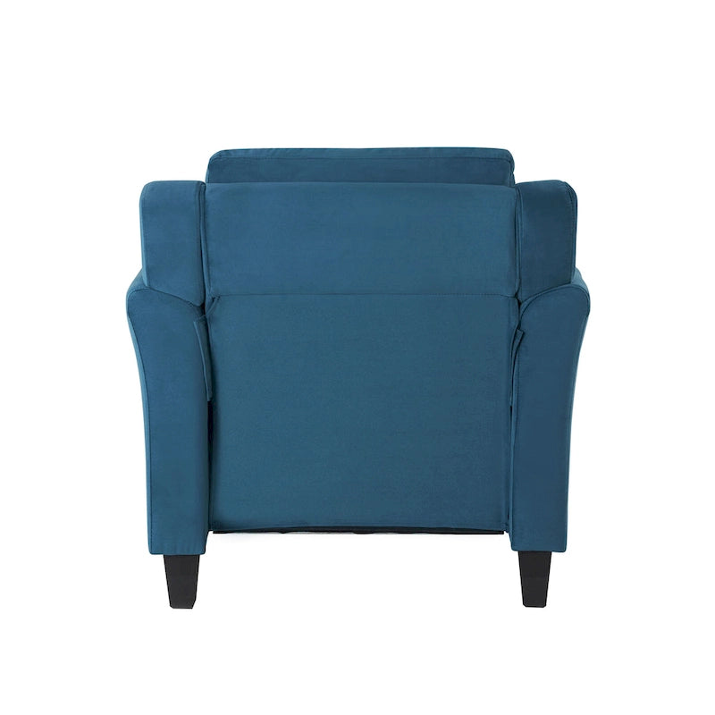 Silla decorativa de microfibra