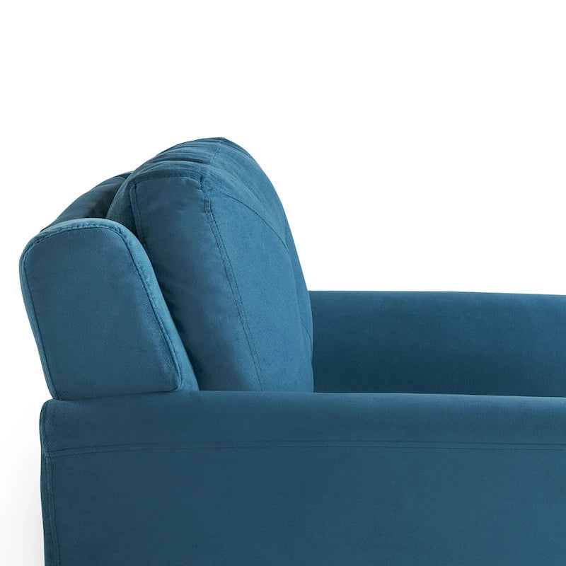 Silla decorativa de microfibra