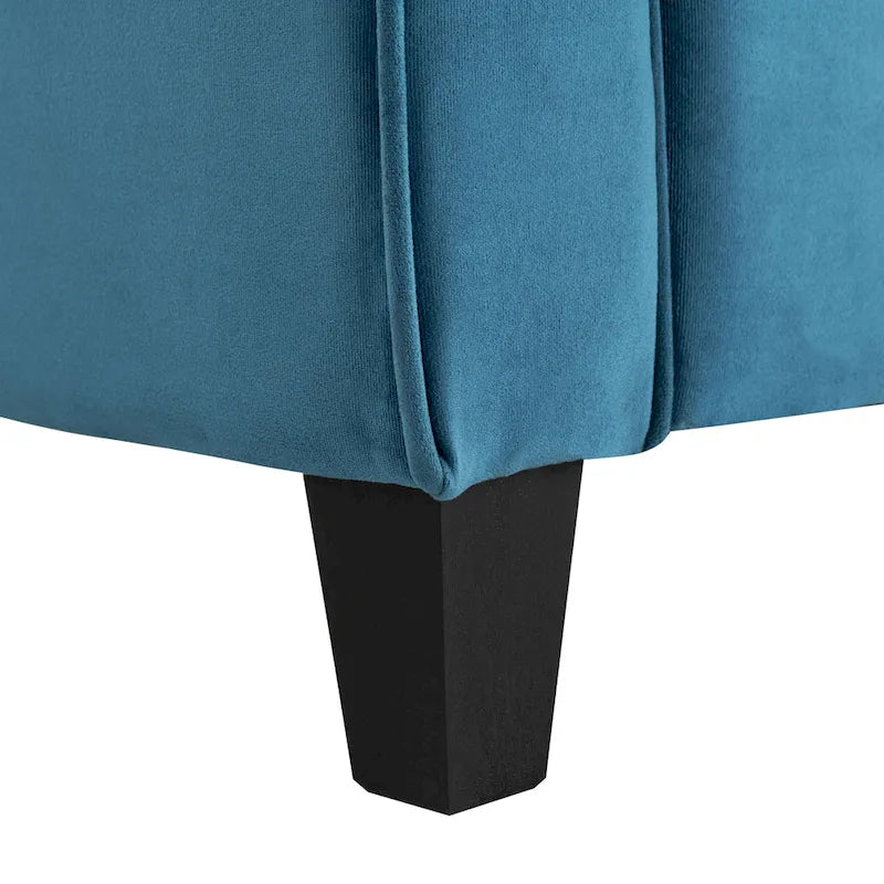 Silla decorativa de microfibra