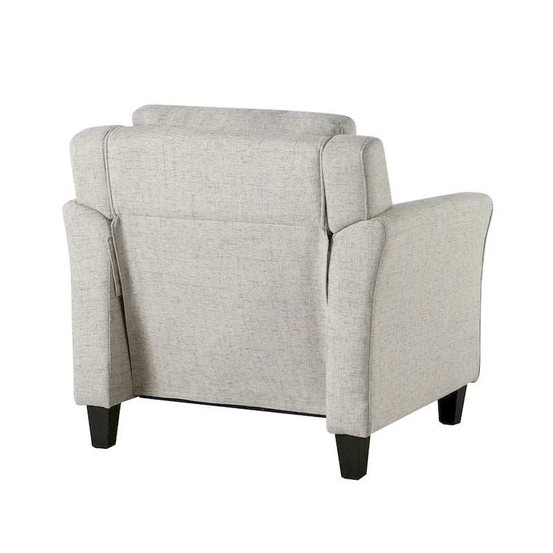 Silla decorativa de microfibra