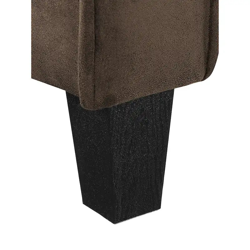 Silla decorativa de microfibra