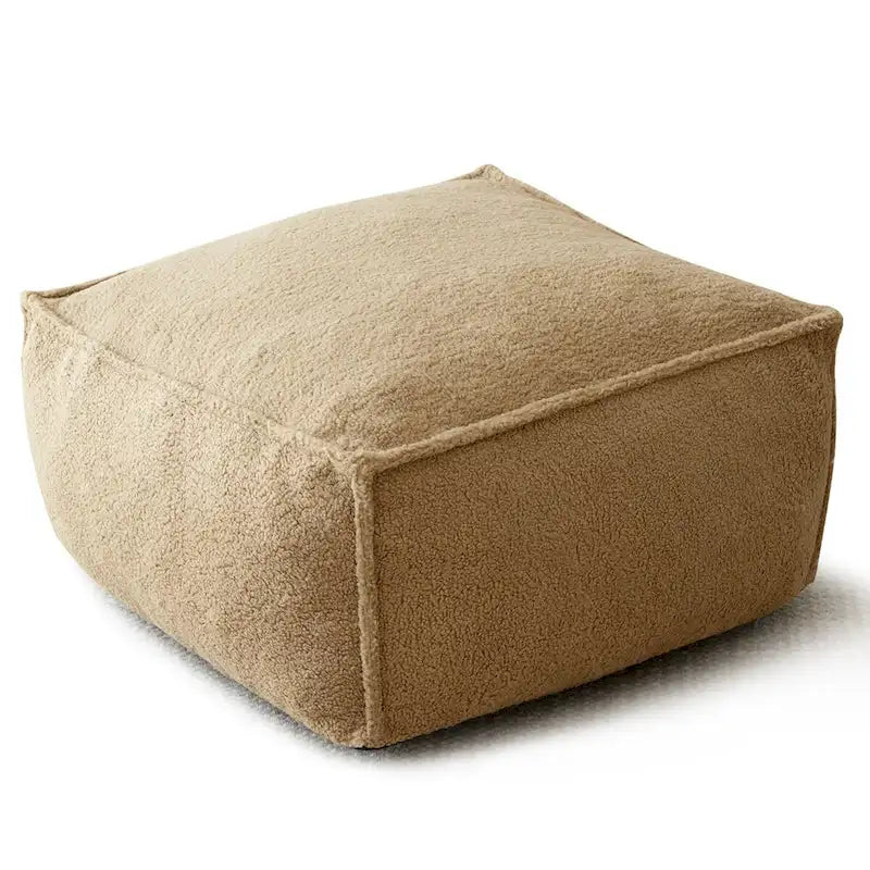 Faux Fabric Bean Bag Sofa Chair with Memory Foam