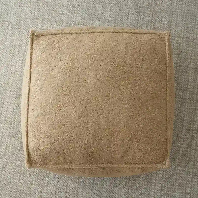 Faux Fabric Bean Bag Sofa Chair with Memory Foam
