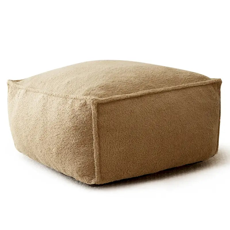 Faux Fabric Bean Bag Sofa Chair with Memory Foam