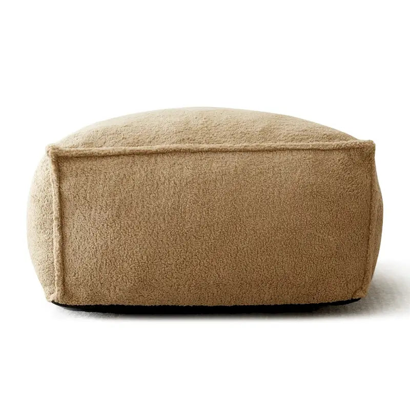 Faux Fabric Bean Bag Sofa Chair with Memory Foam