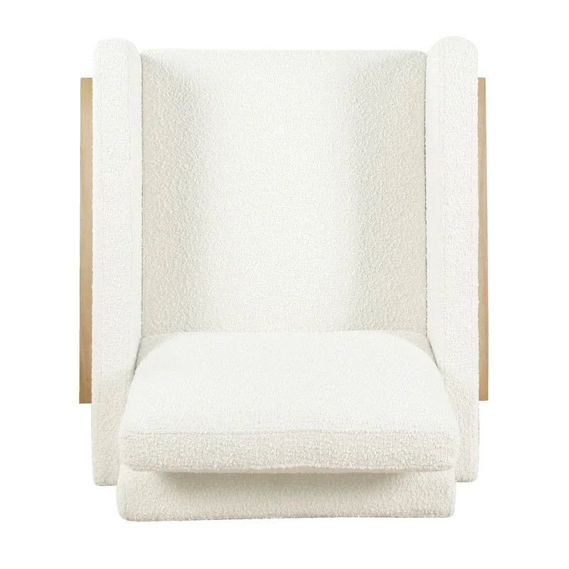 Modern Wood Frame Accent Chair