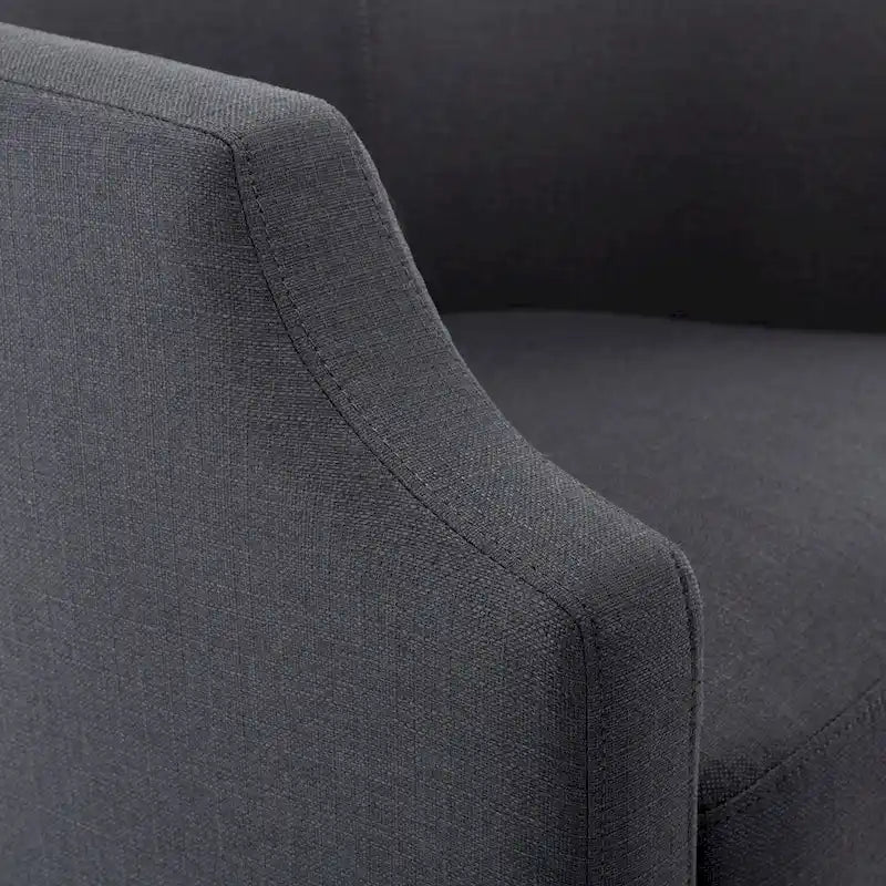 Sillón mecedor giratorio tipo barril