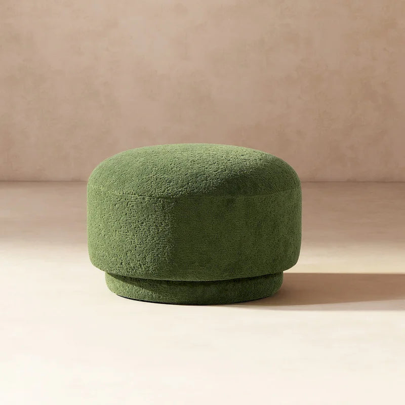 Reposapiés otomano con forma de champiñón de 15"