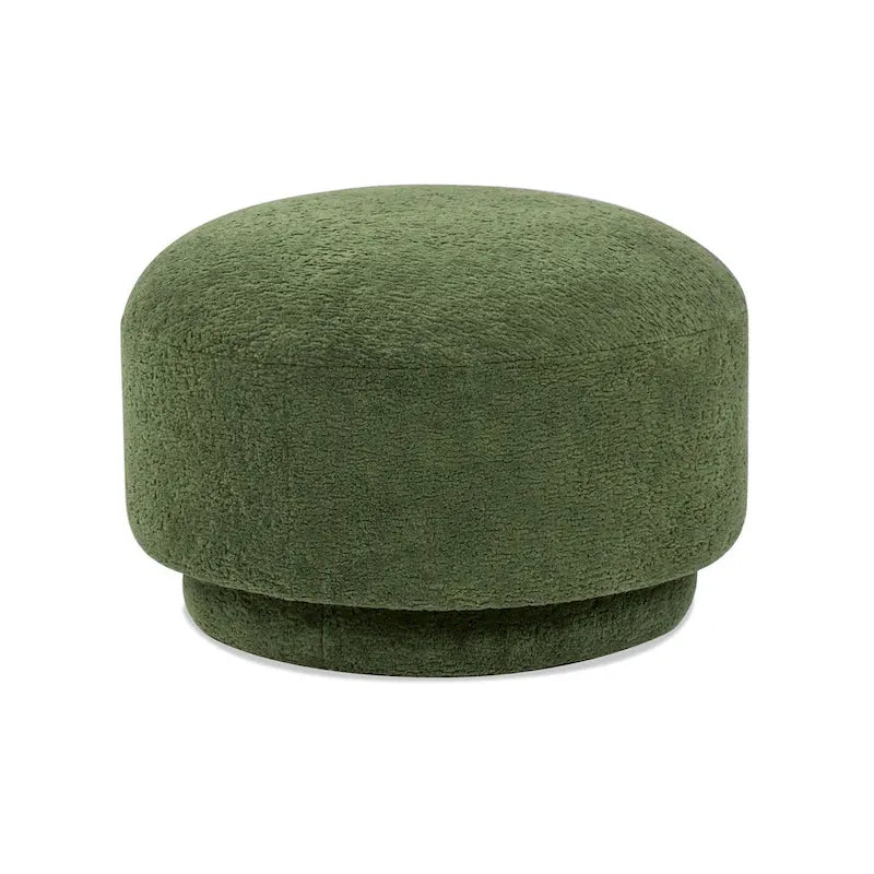 Reposapiés otomano con forma de champiñón de 15"