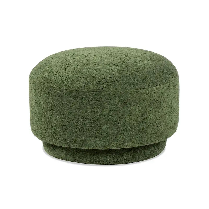 Reposapiés otomano con forma de champiñón de 15"