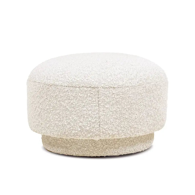 Reposapiés otomano con forma de champiñón de 15"