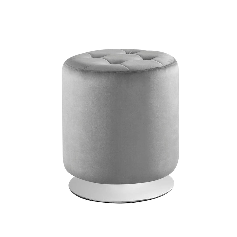 Pouf girevole in similpelle