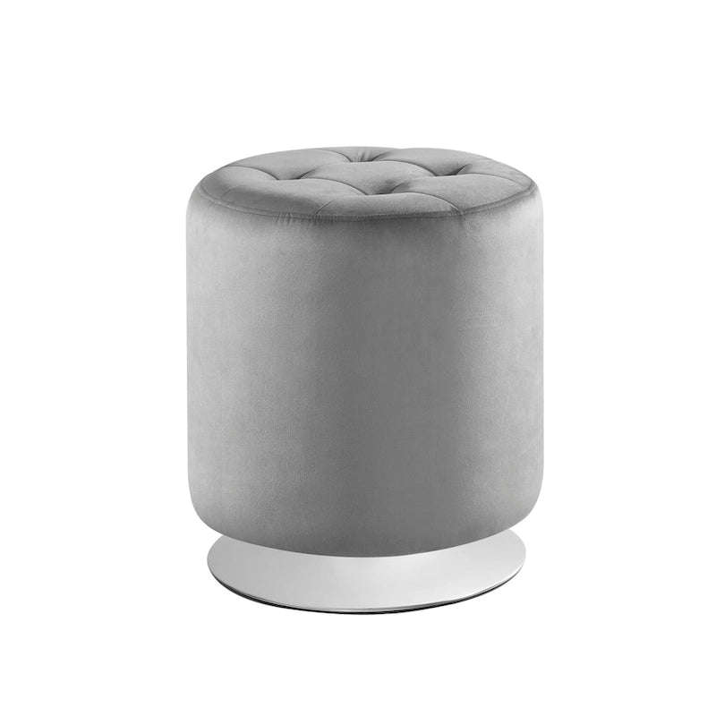 Pouf girevole in similpelle