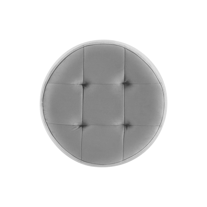 Pouf girevole in similpelle