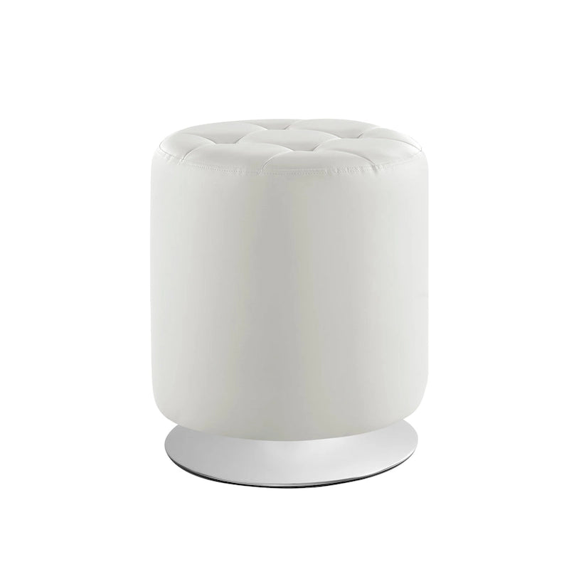 Pouf girevole in similpelle