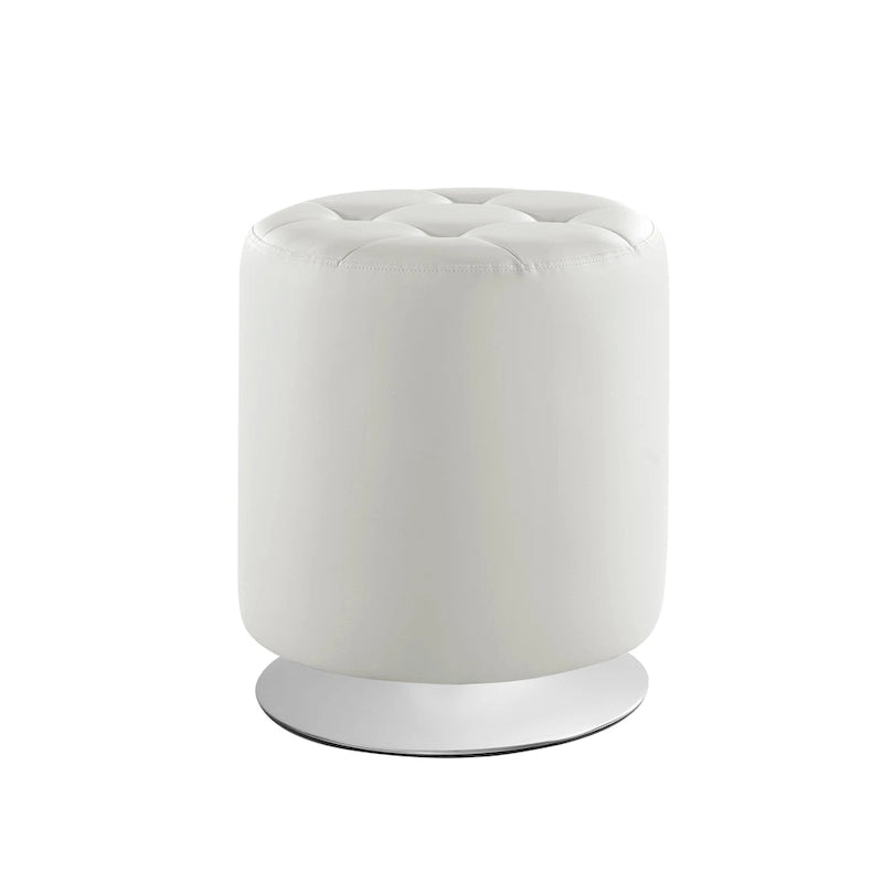 Pouf girevole in similpelle