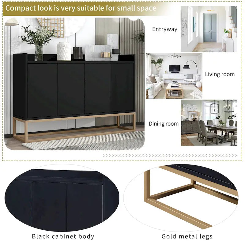 Credenza contenitore per sala da pranzo e ingresso