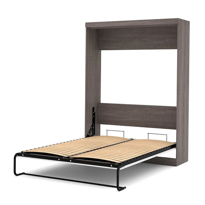 Cama abatible Queen de 65W - Cama de pared ahorradora de espacio