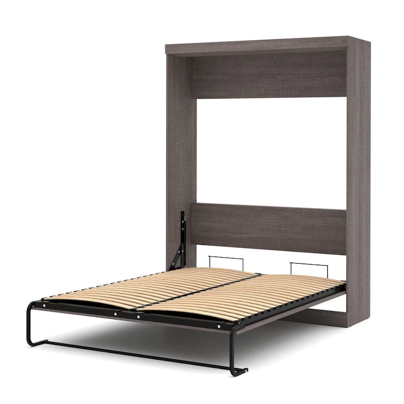 Cama abatible Queen de 65W - Cama de pared ahorradora de espacio