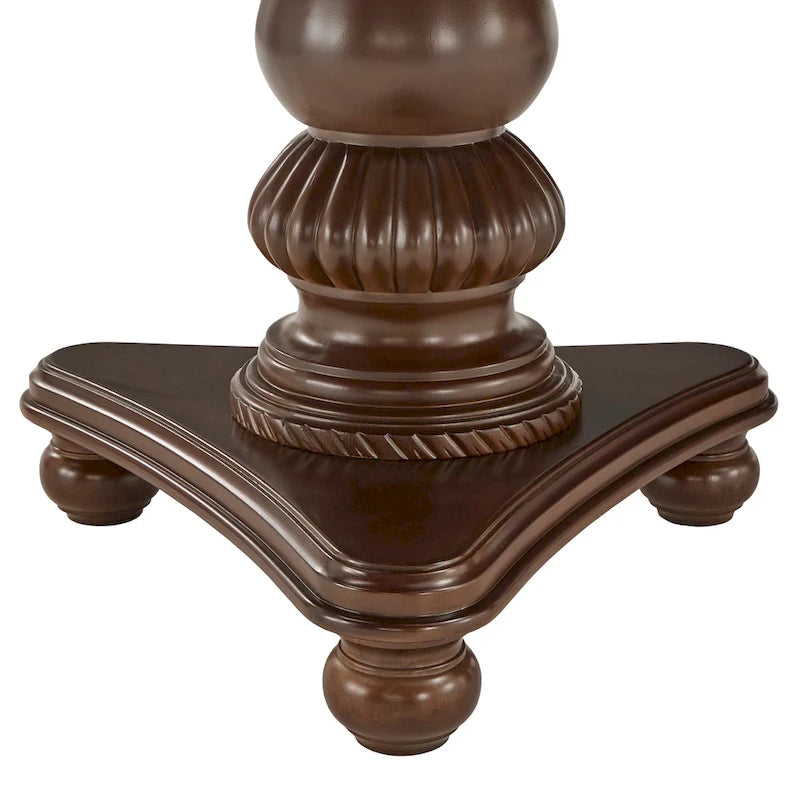 Constantinople Double Pedestal Dining Table with Extending Leaf
