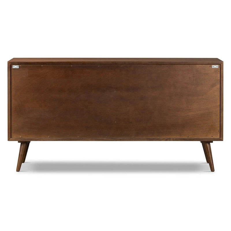 Cassettiera in noce da 63"