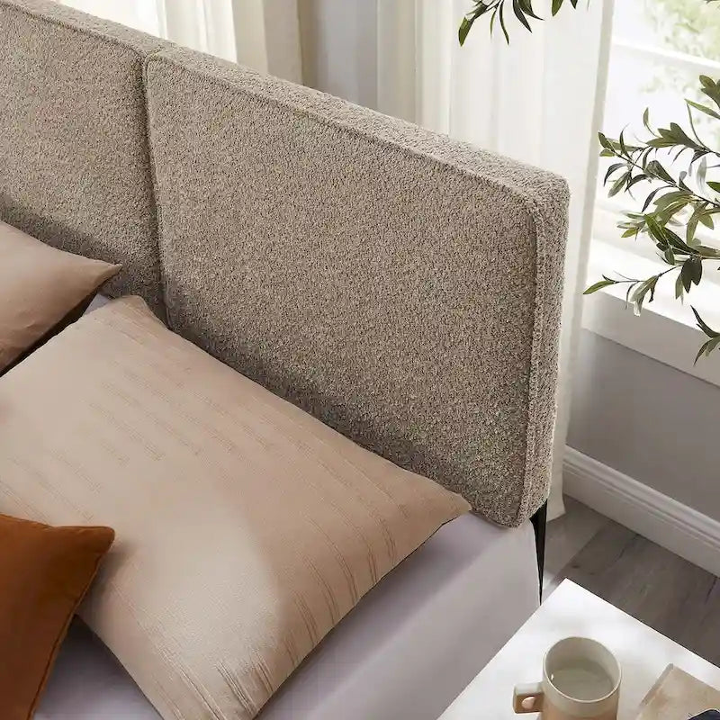 Boucle Fabric Headboard