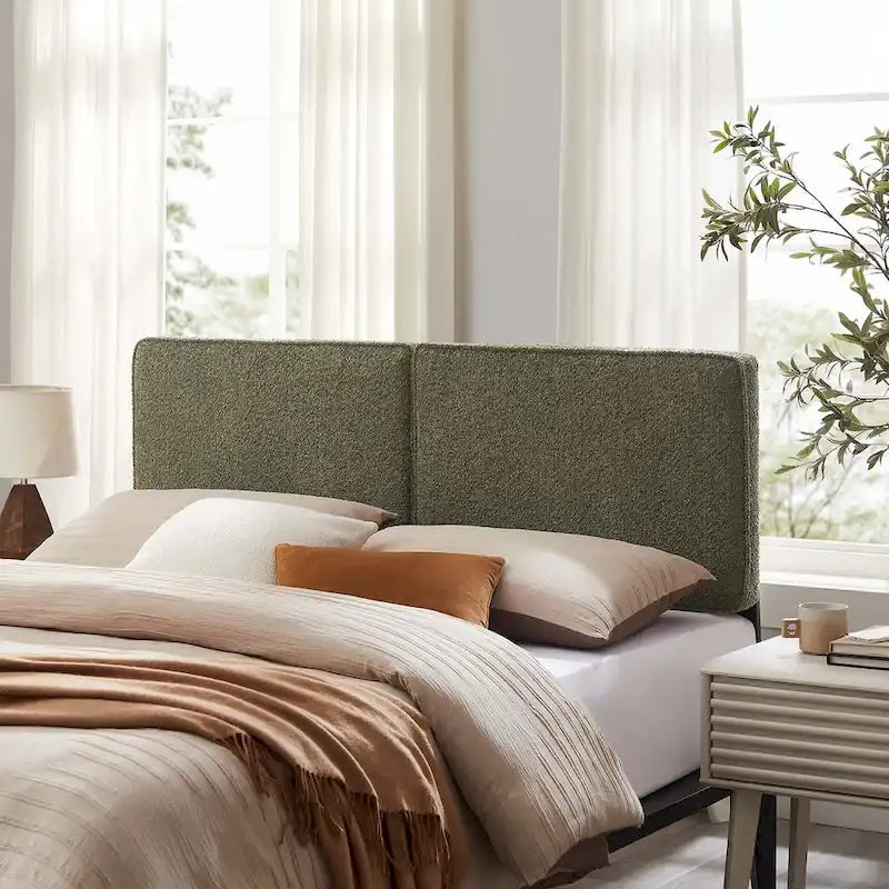Boucle Fabric Headboard