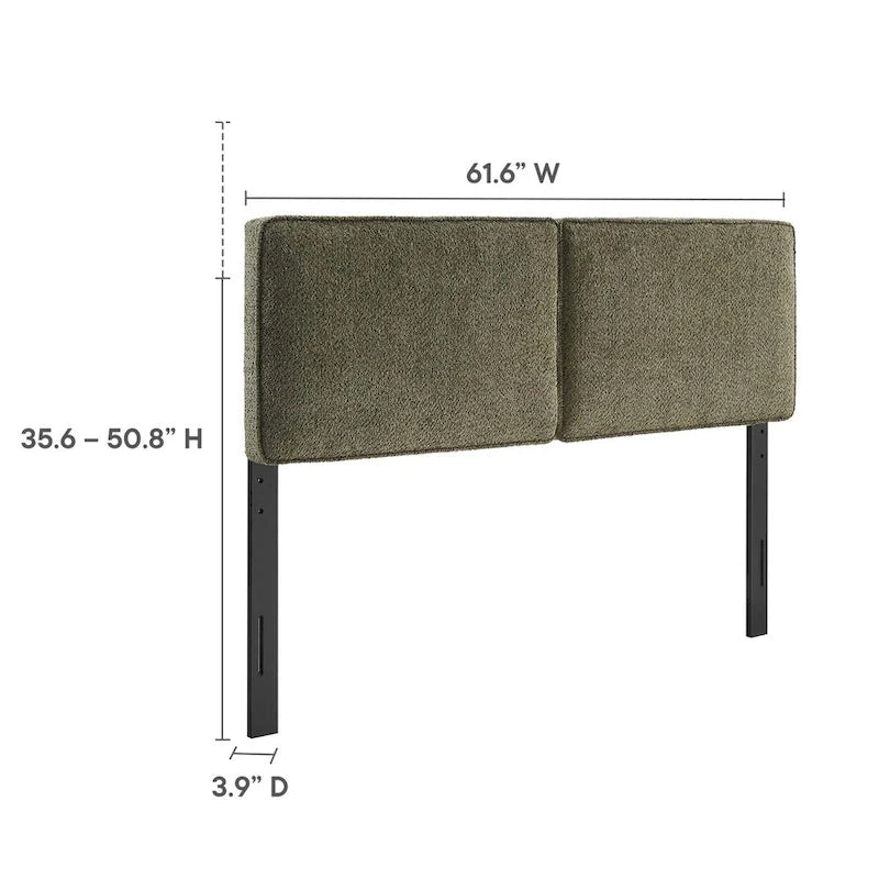 Boucle Fabric Headboard