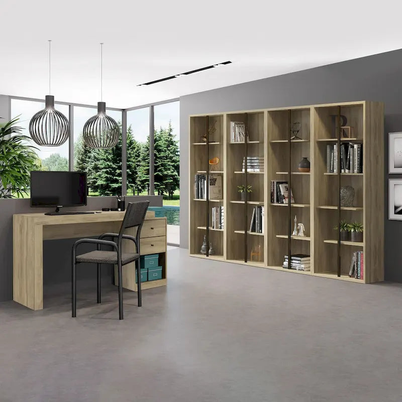 Expandable 47 to 61 Inches Home Office Desk