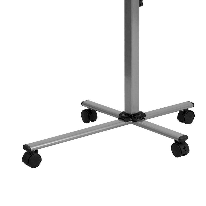 Angle and Height Adjustable Mobile Laptop Table
