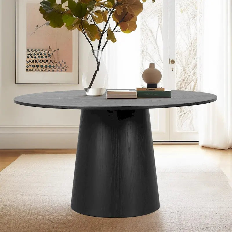 52" Round Pedestal Dining Table