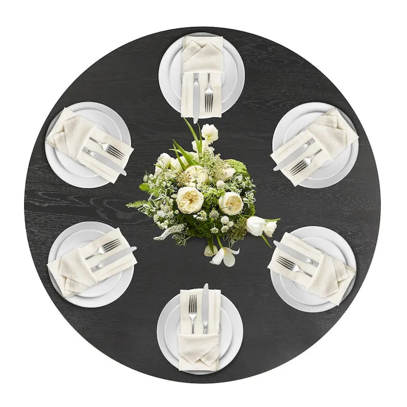 52" Round Pedestal Dining Table