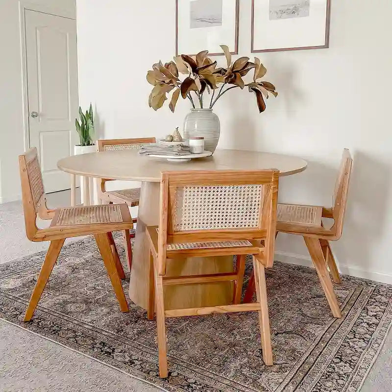 52" Round Pedestal Dining Table