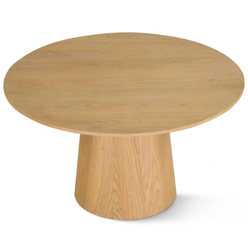 52" Round Pedestal Dining Table