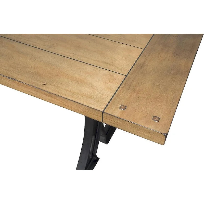 Rustikaler Schreibtisch, Schreibpult, Büroschreibtisch, Braun